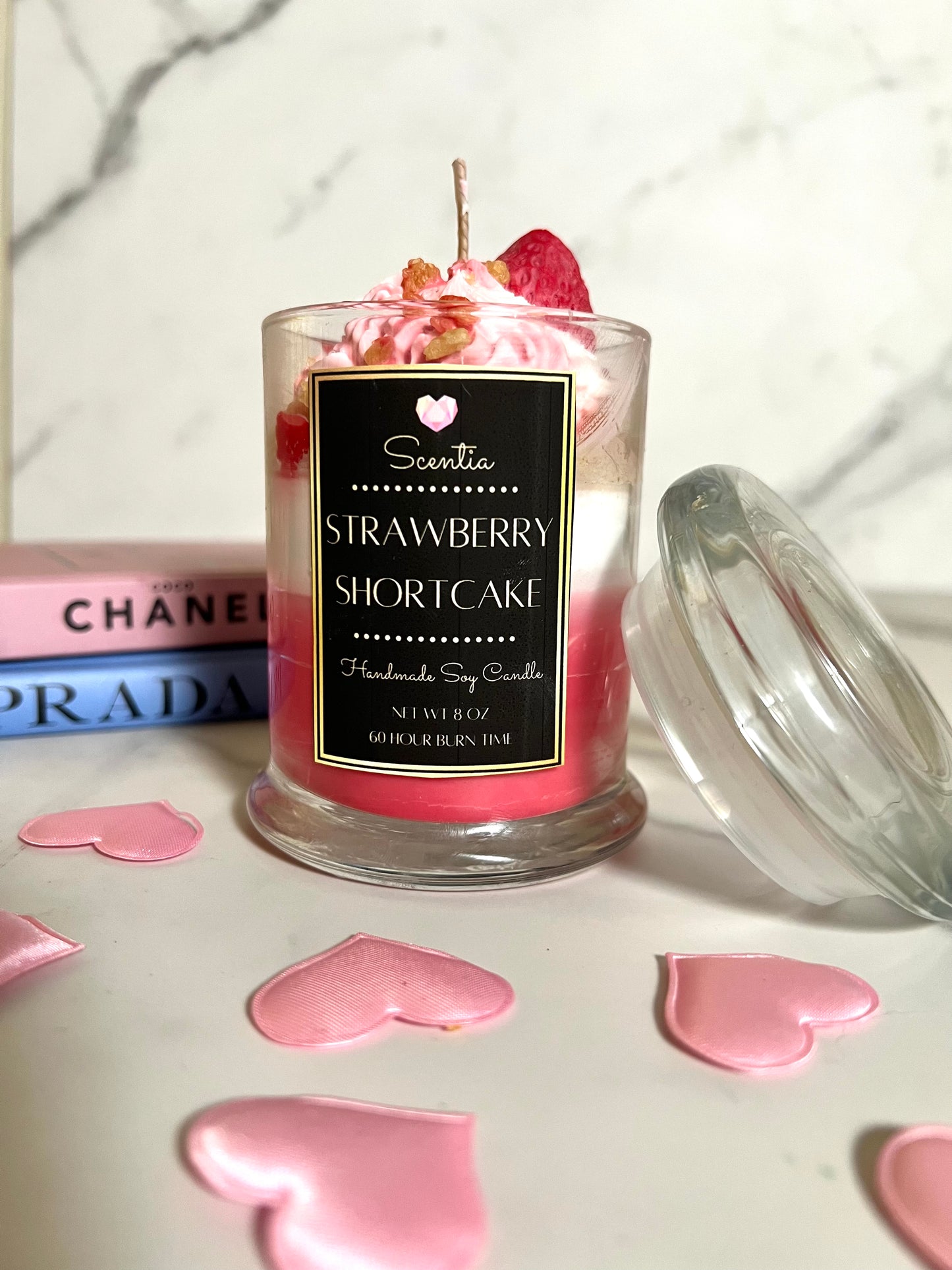 Strawberry Shortcake Candle